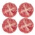 2020s Radicchio Dinner Plates , Set of 4 For Sale - Image 5 of 5