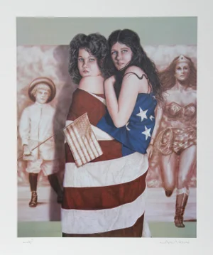 Robert Anderson, Multicolored Ladies, Lithograph