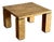 Small Coffee Table in Burr Oak For Sale
