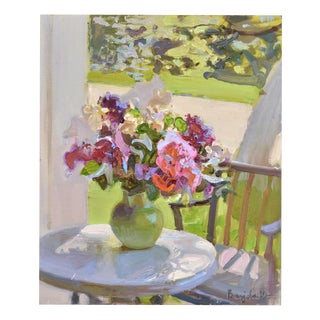 Valery Bayda, Sunny Afternoon, 2025, Oil on Canvas & Cardboard For Sale