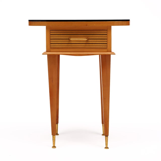 Mid-Century Modern Period Mid Century French Side Tables For Sale - Image 3 of 9