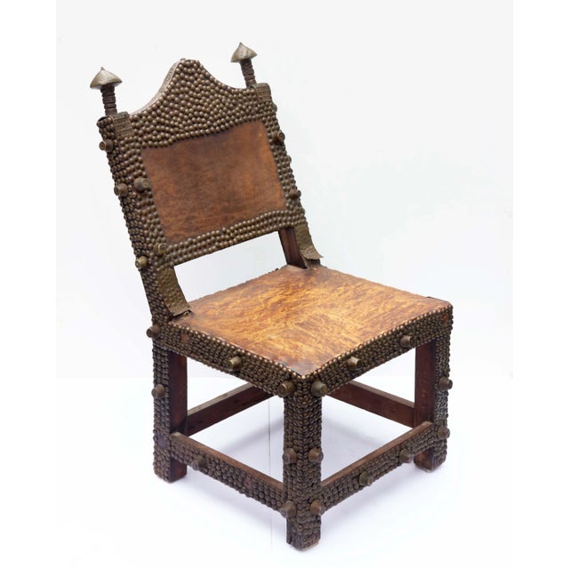 African Ashanti King's Asipim Chair Ghana 19th Century For Sale In Rochester - Image 6 of 6