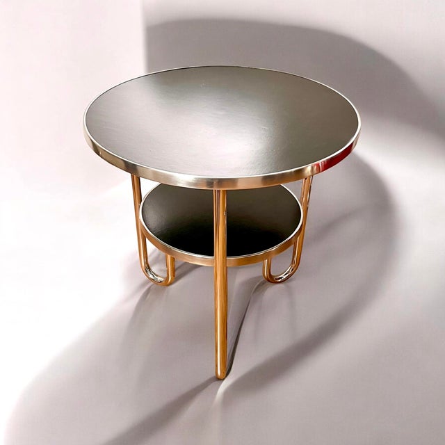 Small Bauhaus Tubular Steel Mod. RC5 Side Table from Mauser Werke, Germany, 1939 For Sale - Image 13 of 13