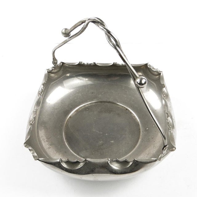 Art Nouveau Fruit Basket, 1890s For Sale - Image 11 of 14