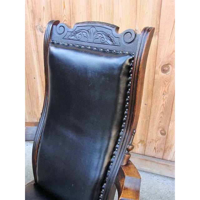 19th Century Oak Armchair For Sale - Image 11 of 14