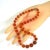 Gemstone Vintage Carnelian Bead Necklace 1950s For Sale - Image 7 of 7