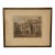 Early 20th Century Rafael J. Nash Penhurst Place Etching, Framed For Sale