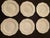 Vintage Rosenthal Group Classic Rose White Monbijou Bread, Dessert, Appetizer- Set of 6 Plates Mint Condition For Sale - Image 9 of 12