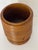 Contemporary Mid Century Modern Bamboo Wood Planter For Sale - Image 3 of 3
