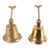 Vintage Wall-Mounted Brass Bells—A Pair For Sale