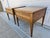 Mid-Century Modern Henredon Walnut Square Side Tables Banded Tops For Sale - Image 3 of 13