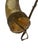 African Ceremonial Horn Cowrie Shell Adornment Hide Cap Trade Beads Ethnographic For Sale - Image 4 of 7