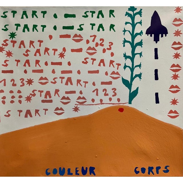 Alexandre Schaller, Start, Acrylic on Canvas, 1992 For Sale - Image 10 of 10