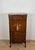 French Louis XVI Style Burl Wood Secretary Chest with Marble Top, 1930s For Sale - Image 11 of 15