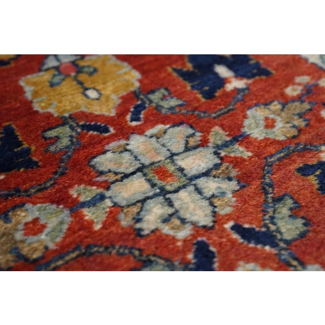 Antique Sarouk Rug 1'8'' x 2'6'' For Sale - Image 11 of 12