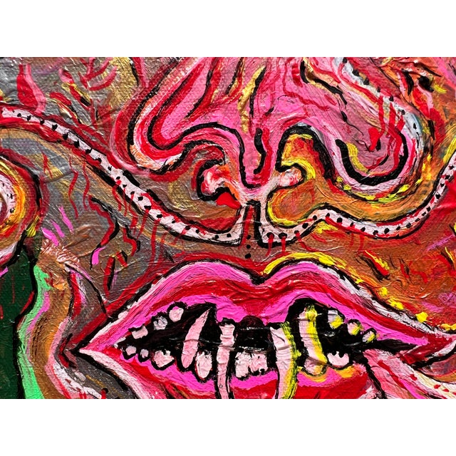 Original Abstract Painting on Canvas by Serg Graff, "Apocalypse" Coa, Framed For Sale - Image 15 of 15