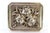 Silver Silver Box with Flowers in High Relief For Sale - Image 8 of 9