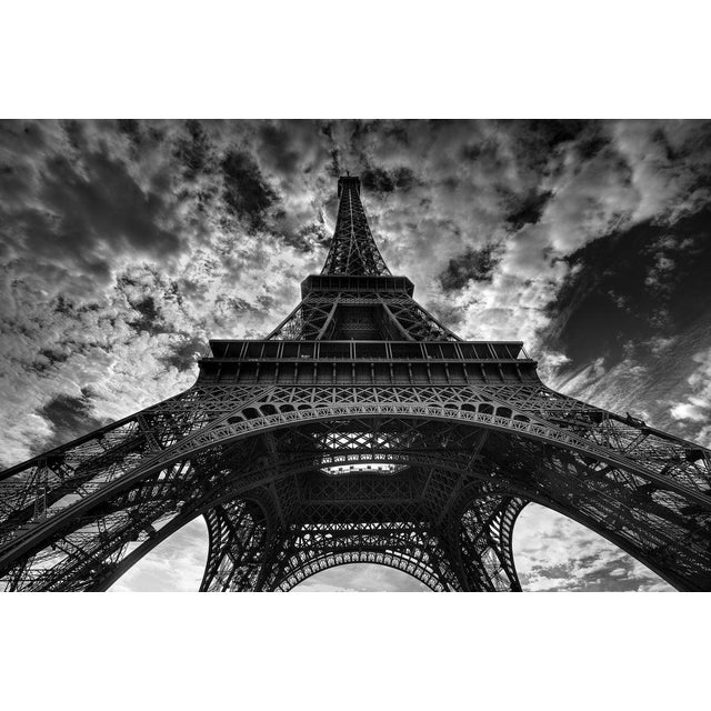 Eiffel Tower Eiffel tower and cloudy sky in Paris. (Allen Parseghian / Getty Images) Paper size: 12 x 16" inches / 30 x 40...