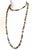 2020s Artisan-Crafted Multicolor Tourmaline Necklace & Bracelet With Watermelon Tourmaline and Verdigris Patinated Copper For Sale - Image 5 of 17