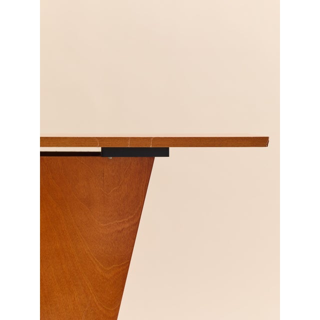 1950s Art Deco Revival Console and Mirror Set in the Style of Donald Deskey For Sale - Image 9 of 11