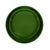 2020s Saint Tropez Round Tray Set of 2 - Wild Green For Sale - Image 5 of 10