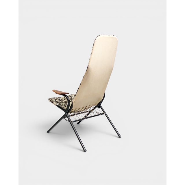 1960s Folding Lounge Chair by Olof Olle Pira, Sweden, 1960s For Sale - Image 5 of 9