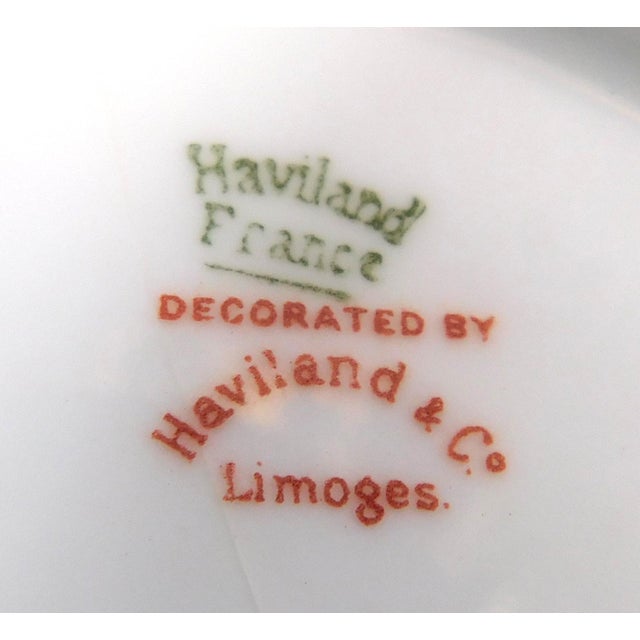 Haviland & Co. 1910s Haviland Bread Plates in Paisley - Set of 6 For Sale - Image 4 of 4
