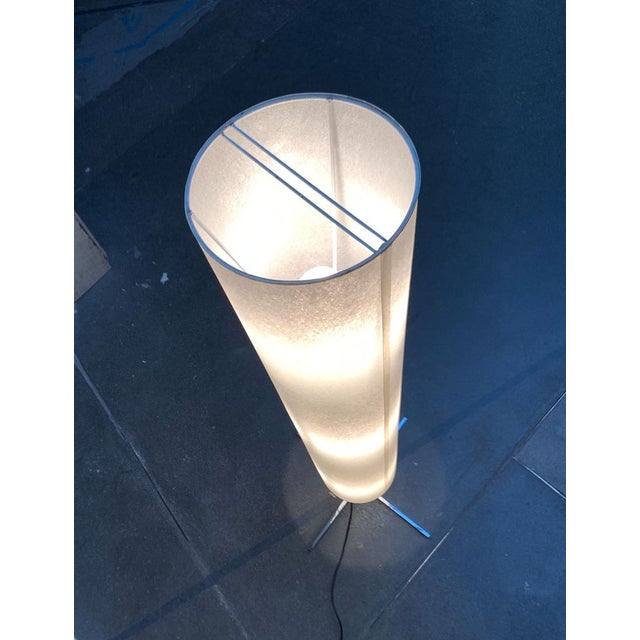 Metal Mid-Century Minimalist Floor Lamp, 1960s For Sale - Image 7 of 18