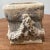 Mid 20th Century Sandstone Candle Holder/Mini Planter With Lion’s Heads by Hayes Parker For Sale - Image 4 of 12