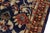 Shabby Chic 1990's Ziegler Blue/Rust Wool Runner Rug- 2'9'' X 12'8'' For Sale In New York - Image 6 of 10