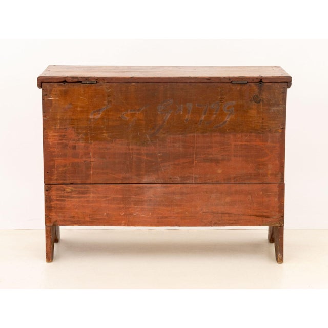 American Pine Mule Chest, Circa 1800 For Sale - Image 9 of 9