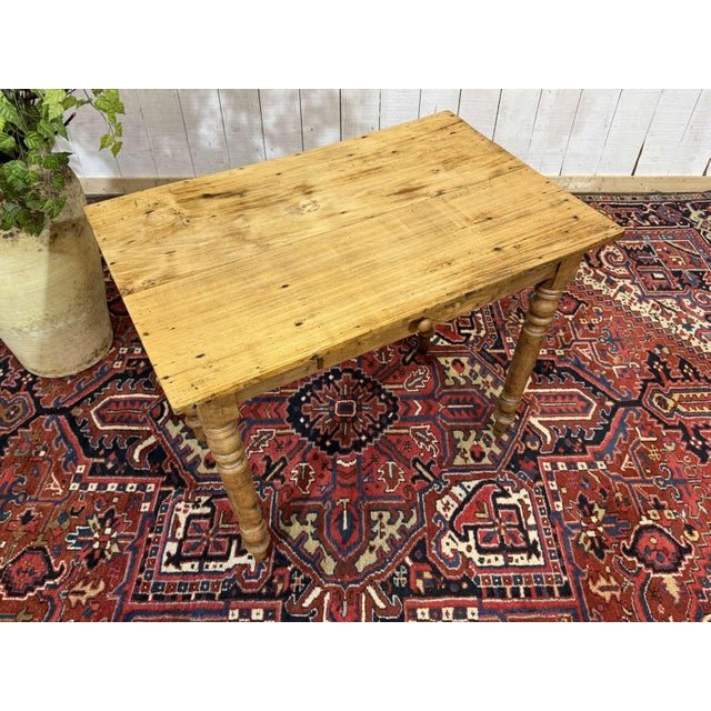 20th Century Desk in Poplar, Elm and Beech, 1920s For Sale - Image 4 of 10