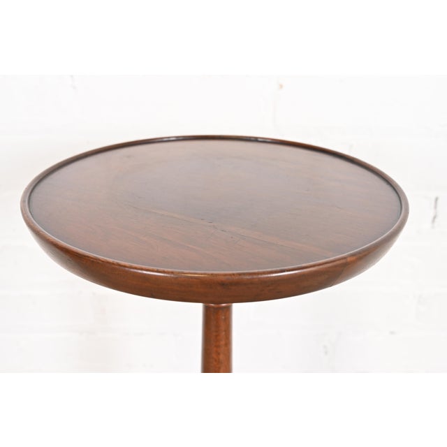 Imperial Furniture Chippendale Carved Mahogany Pedestal Plant Stands, Pair For Sale In South Bend - Image 6 of 12