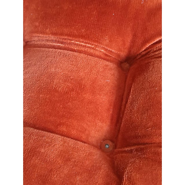 Brown Vintage Velvet and Chrome Chairs by Gastone Rinaldi, 1970, Set of 2 For Sale - Image 8 of 16
