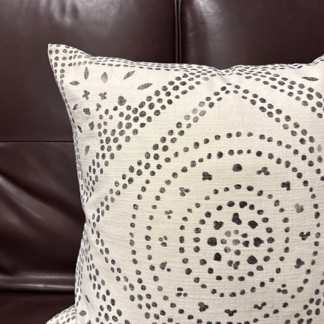 Serena & Lily Serena & Lily Camille Diamond Medallion Pillow For Sale - Image 4 of 12