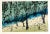 Contemporary Katharine McCabe Forest in the Snow Color Etching For Sale - Image 3 of 3