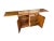 Wood Kindel Grand Rapids 'Milano' Cherry Wood Rolling Buffet Server or Dry Bar - 1960s For Sale - Image 7 of 9