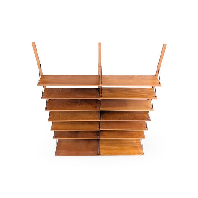 Wood Vintage Bookcase by Poul Cadovius For Sale - Image 7 of 8
