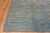 2020s Nazmiyal Collection Light Blue Abrash and Brown Geometric Diamond Pattern Modern Rug For Sale - Image 5 of 6