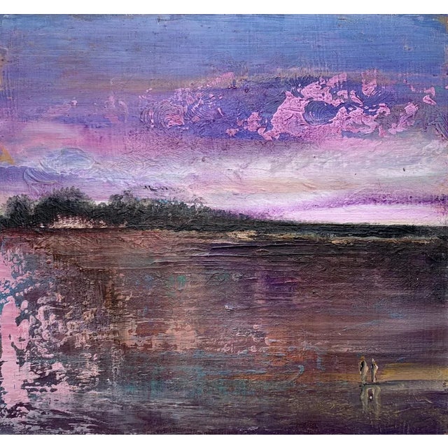 Barbara Hubert, Landscape IV, 2024, Oil on Board For Sale - Image 6 of 6