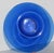 Mid-Century Modern MCM Cobalt Glass Center Bowl For Sale - Image 3 of 11