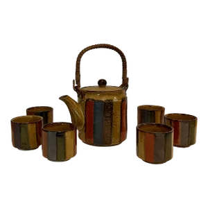 Vintage Japanese Otagiri Ceramic Tea Set- 7 Pieces