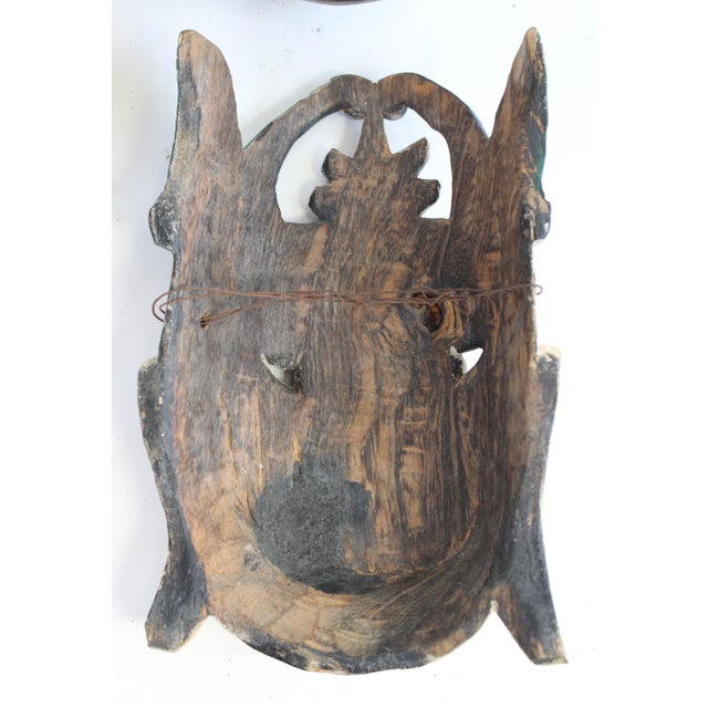 Theatrical Masks a Curated Collection Masks Set B For Sale - Image 4 of 11