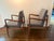 Vintage Danish Walnut MCM Chairs For Sale - Image 4 of 9