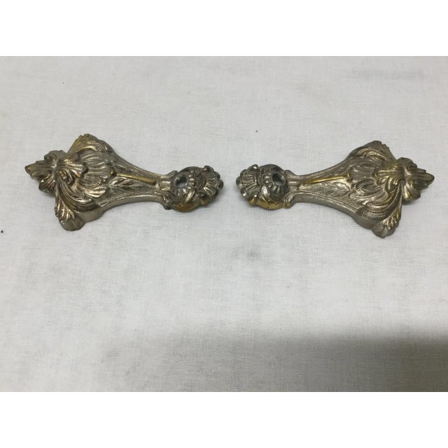 Antique German Chandelier Arms/Drawer Hardware - Set of 5. For Sale - Image 6 of 9