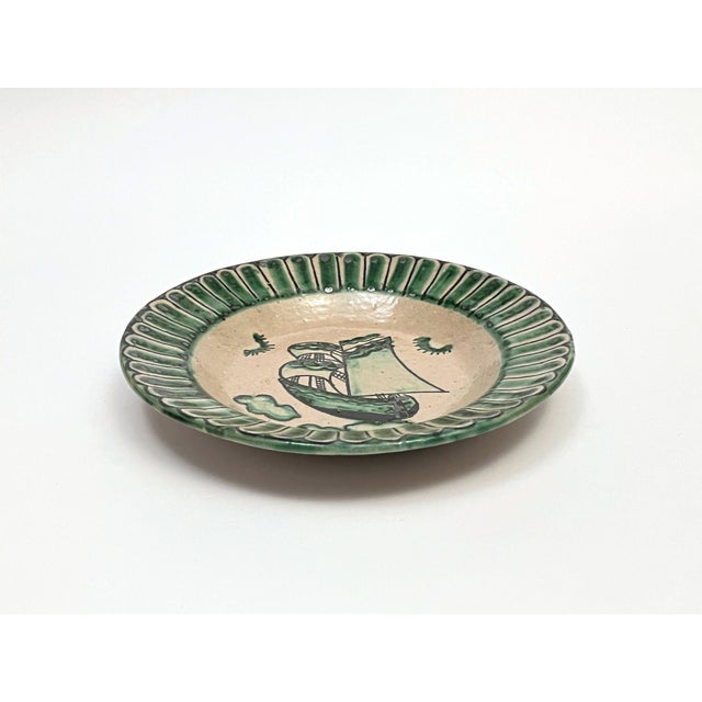 Vietri Plates from Fabbrica Ceramica Avallone, 1930s, Set of 4 For Sale - Image 3 of 14