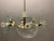 1940s Brass Glass Chandelier by Pietro Chiesa for Fontana Arte, 1940s For Sale - Image 5 of 10