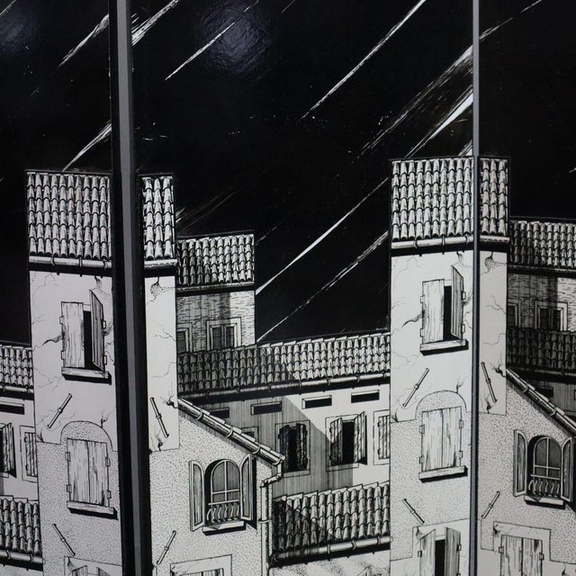 Double-Sided Screen with Embossed Designs by Siso, 1970s For Sale - Image 5 of 6