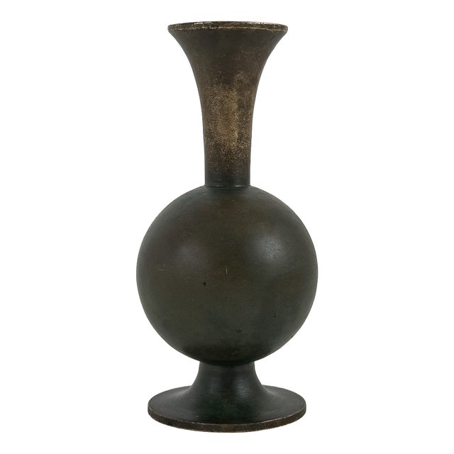 Small Bronze Vase by Sune Bäckström, Sweden, 1920s For Sale