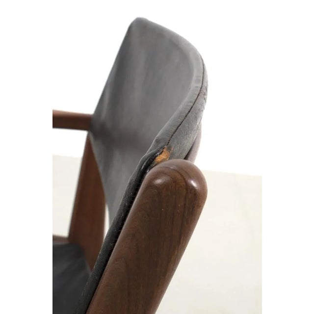 Poul Volther Mid-Century Desk Chair by Poul Volther for Frem Røjle For Sale - Image 4 of 9